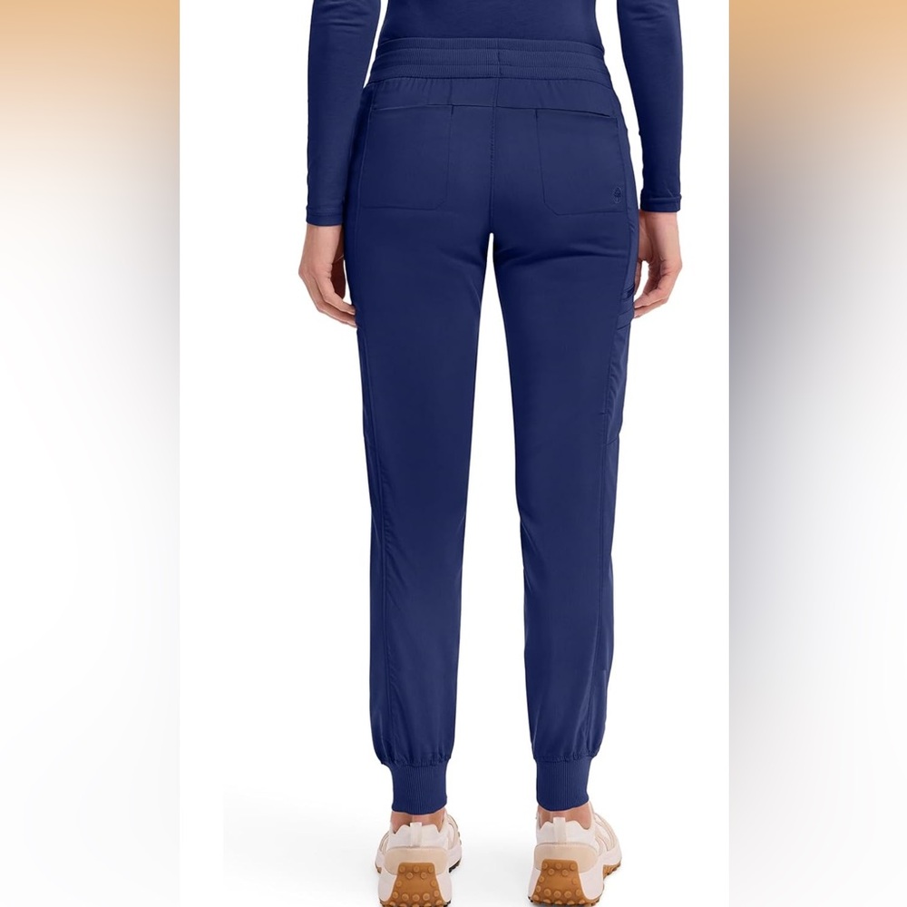 Healing Hands Navy Jogger Scrub Pants